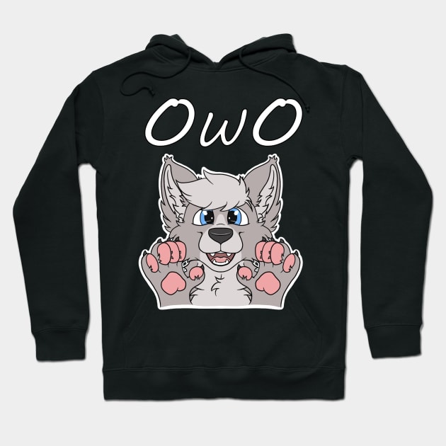 OwO furry Hoodie by WolvesSoul